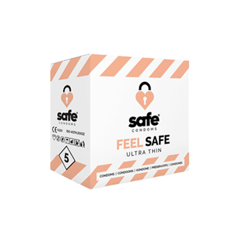 Feel Safe - Ultra dunne condooms (5 stuks)